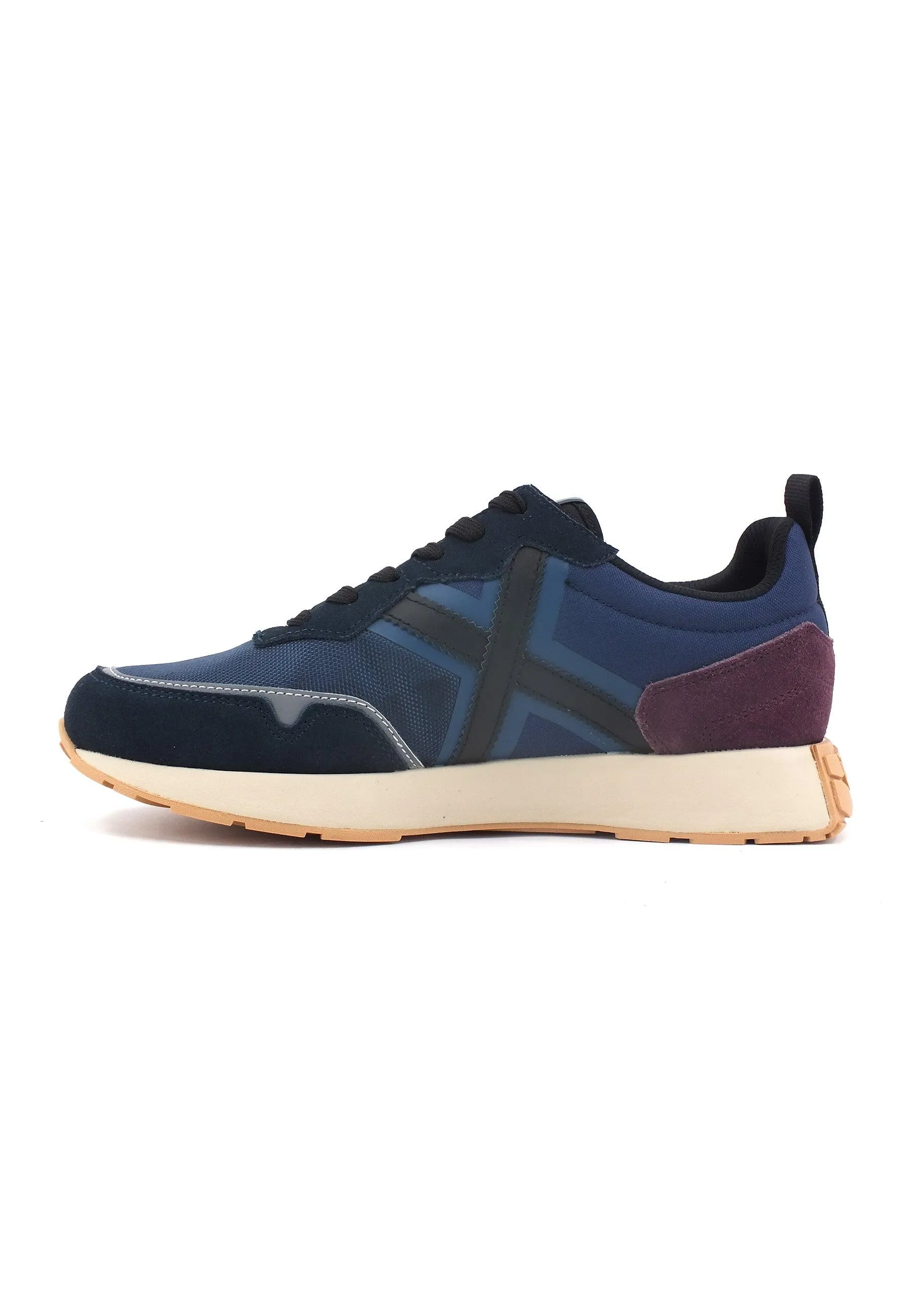 MUNICH Xemine 44 Sneaker Uomo Navy Purple 8907044