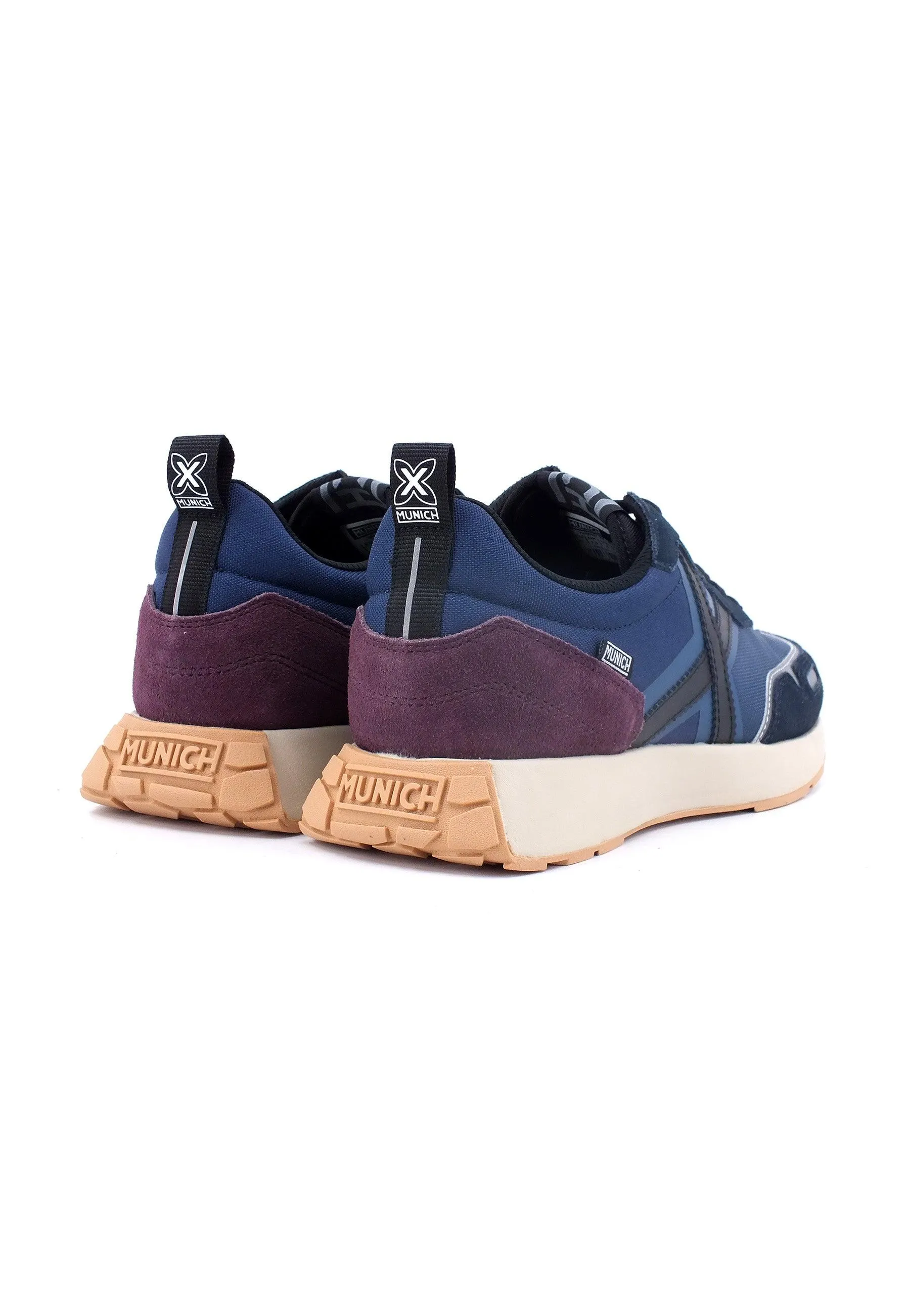 MUNICH Xemine 44 Sneaker Uomo Navy Purple 8907044