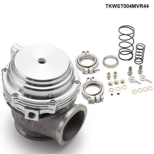 MVR 44mm V Band External Wastegate Kit 24PSI Turbo Wastegate with V Band Flange TKWST004MVR44