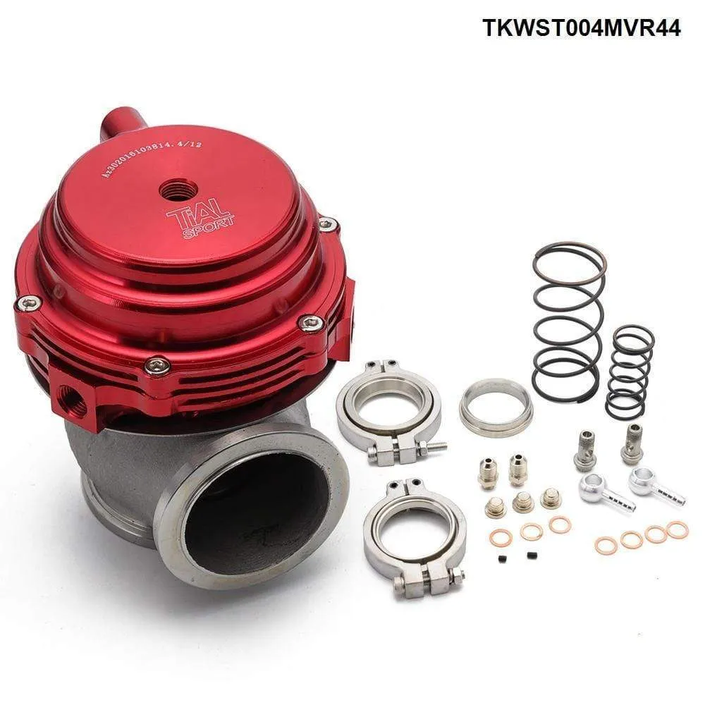 MVR 44mm V Band External Wastegate Kit 24PSI Turbo Wastegate with V Band Flange TKWST004MVR44