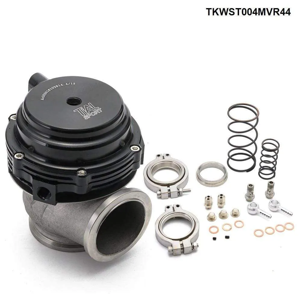 MVR 44mm V Band External Wastegate Kit 24PSI Turbo Wastegate with V Band Flange TKWST004MVR44