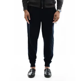 Navy Slim-Fit Jogger Pants