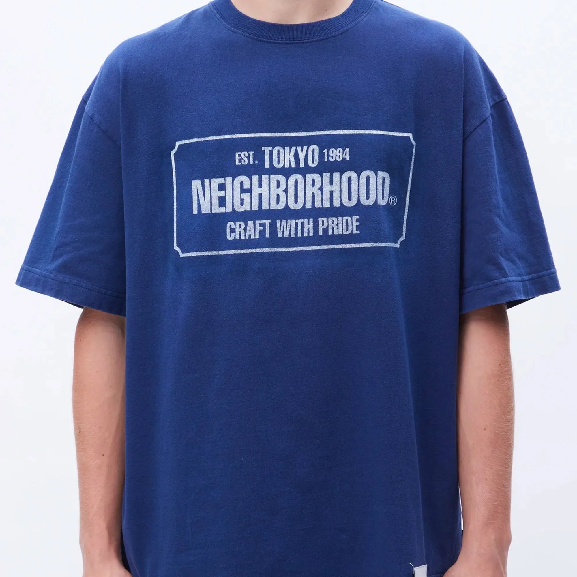 Neighborhood Mens Sulfur Dye Crewneck SS Tee