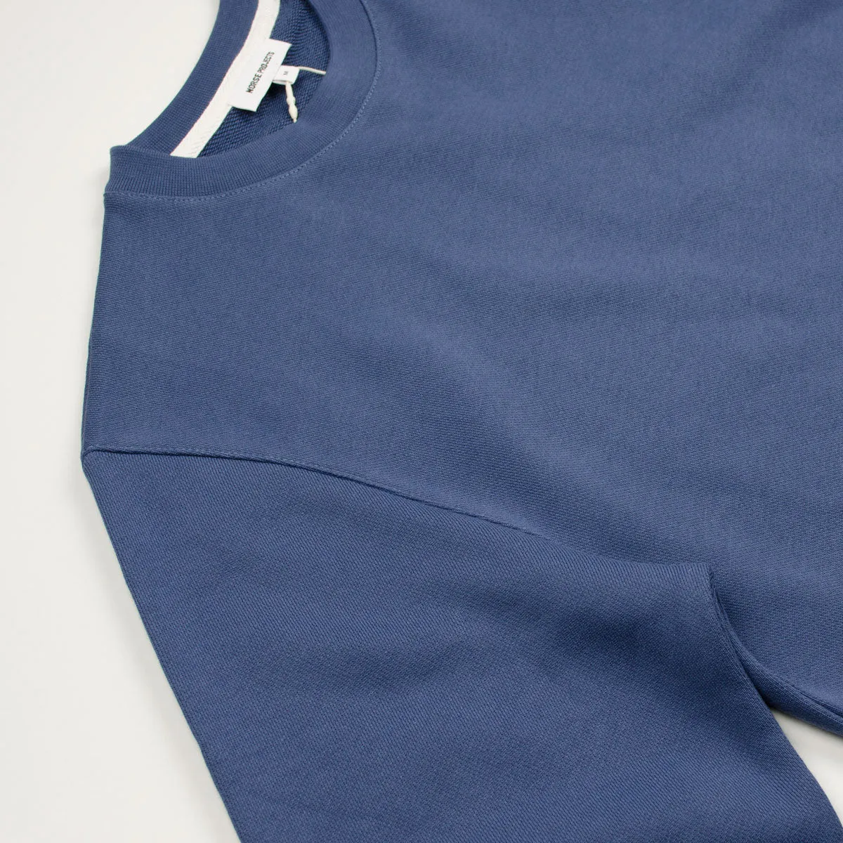 Norse Projects - Vagn Classic Sweatshirt - Calcite Blue