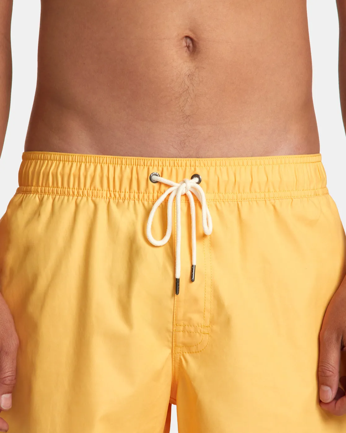 Opposites Hybrid Elasticized Shorts - Tangerine