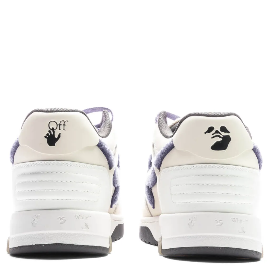 Out of Office College - Off White/Purple