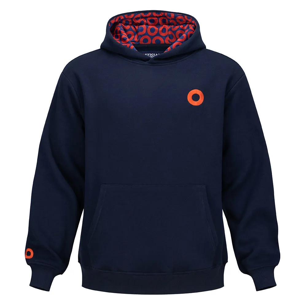 Phish | Classic Hoodie | Navy w/ Red Donuts