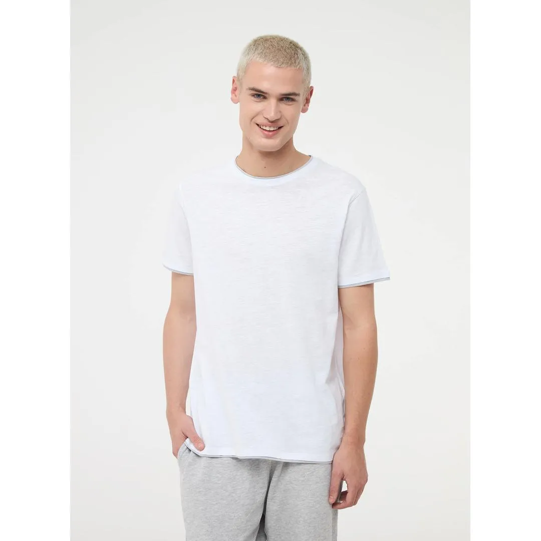 Plain Doubled T-Shirt