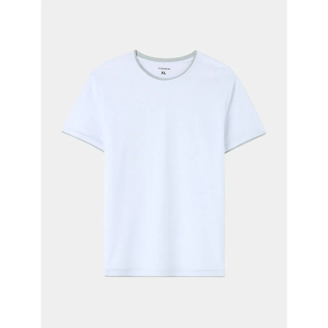 Plain Doubled T-Shirt