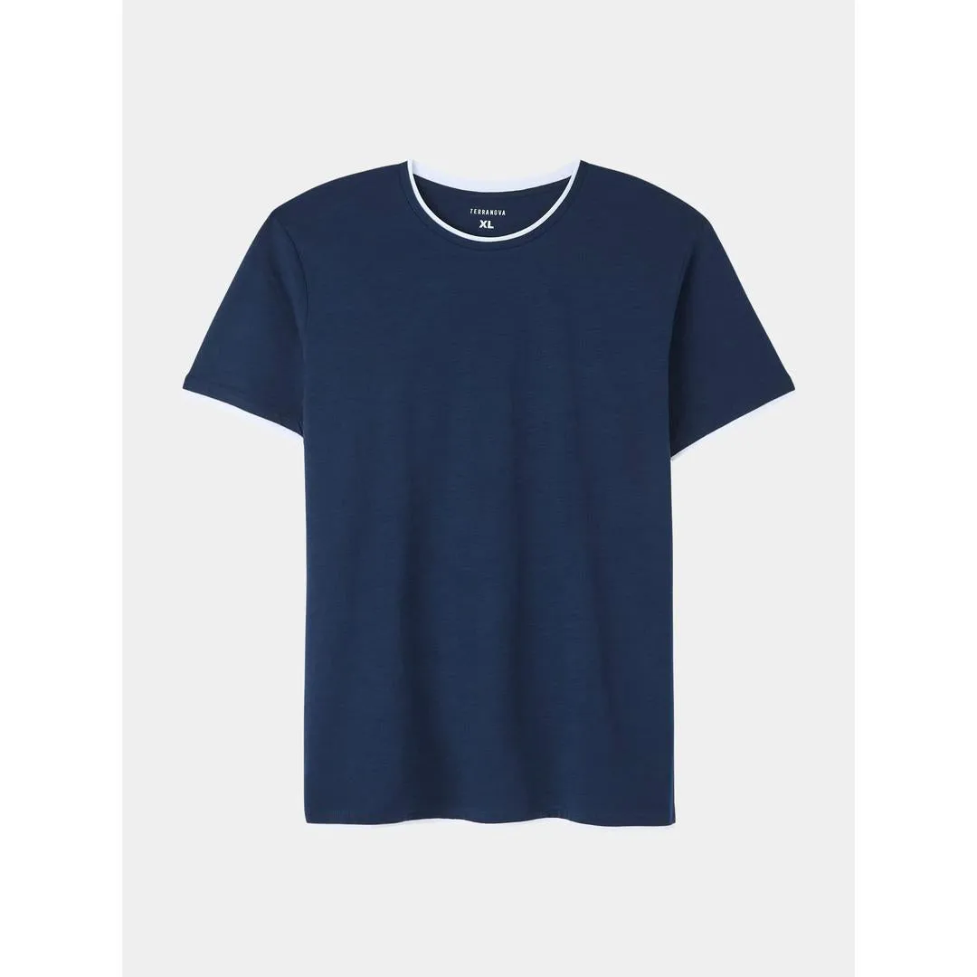 Plain Doubled T-Shirt