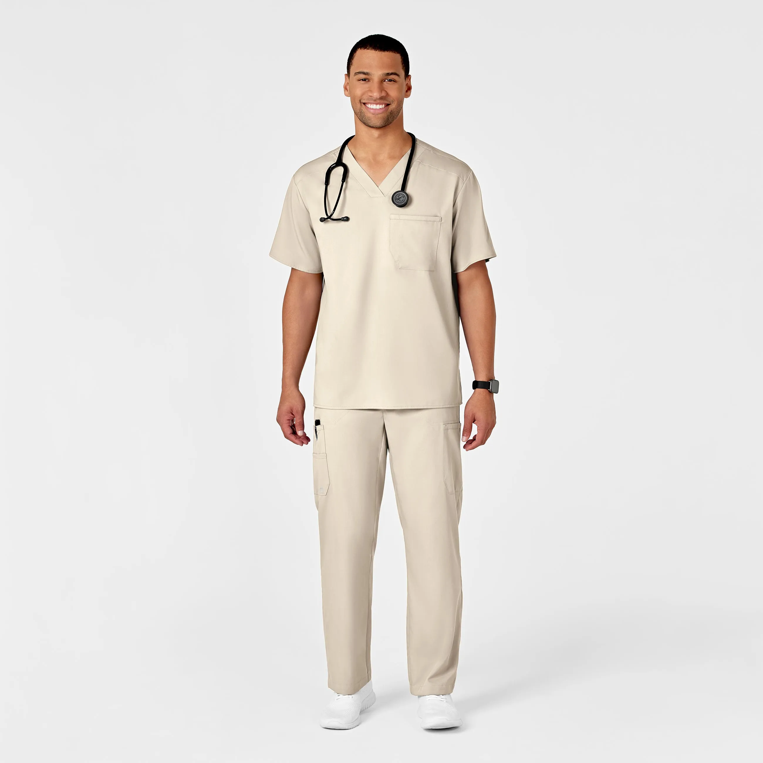 PRO Men's Cargo Scrub Pant - Khaki