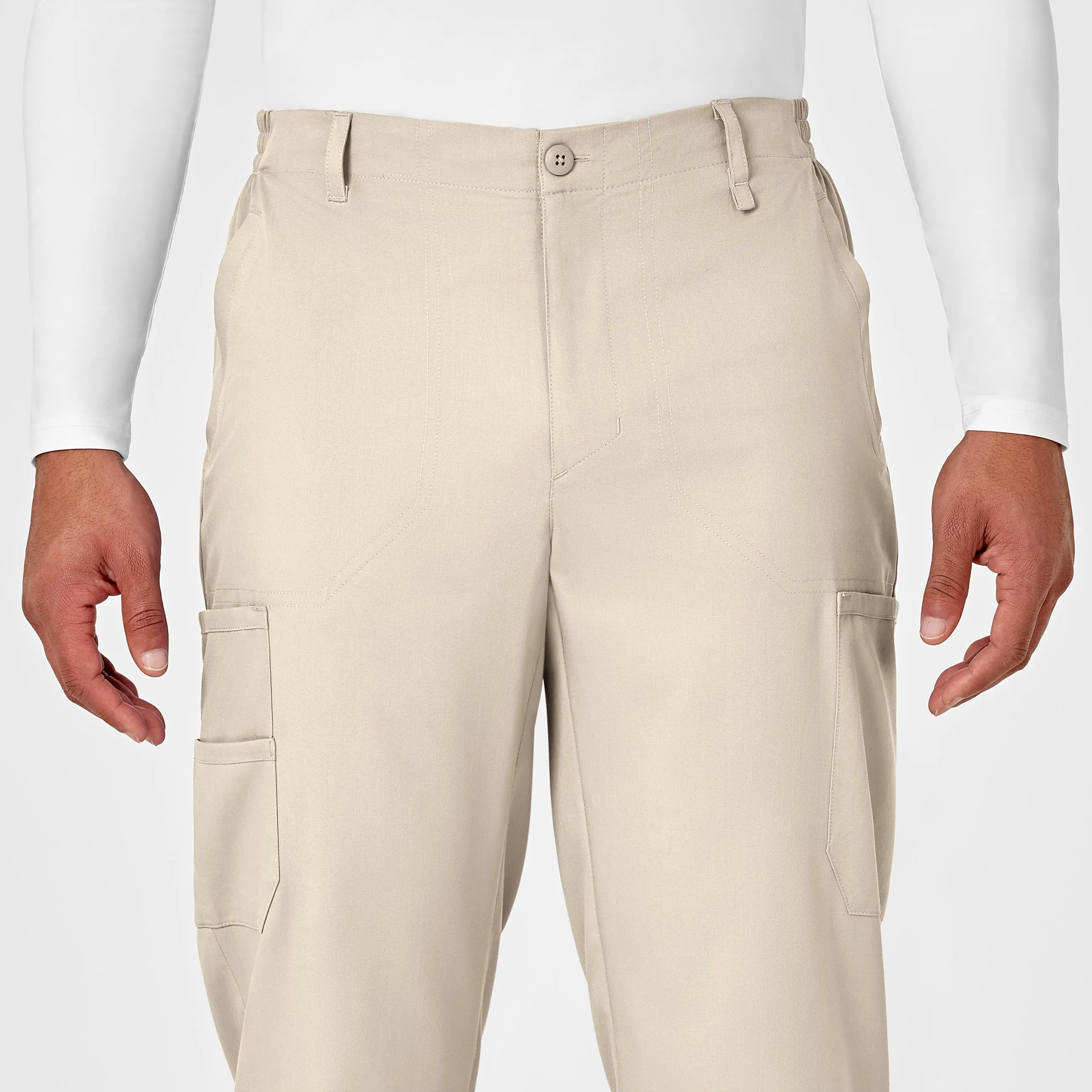 PRO Men's Cargo Scrub Pant - Khaki