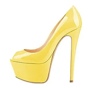 Pumps Queen Parda (Yellow)