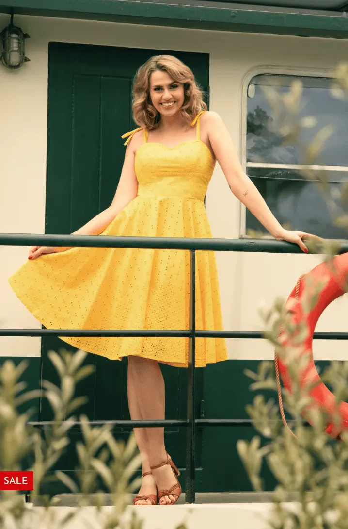 Quinn Yellow Dress Dress