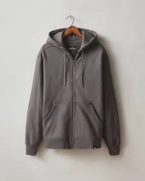 Relaxed Classic Full Zip - Phantom Grey