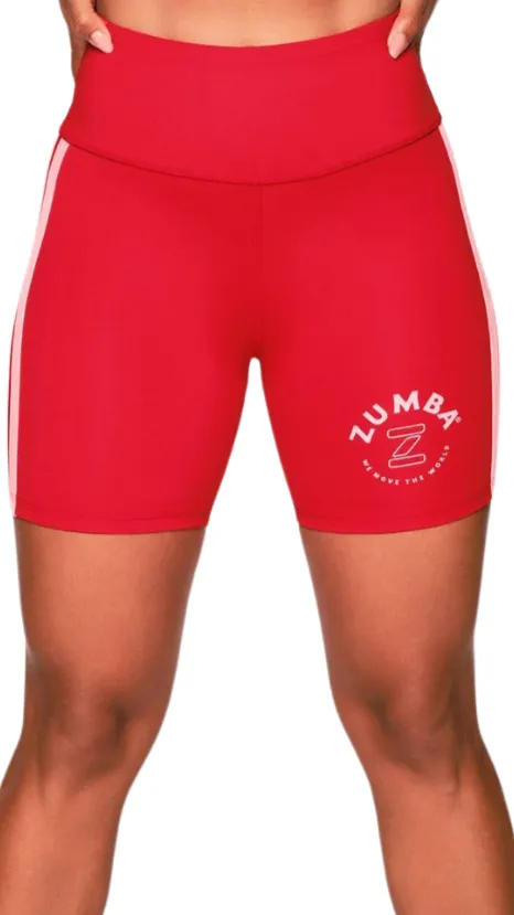 Retro Zumba High Waisted Biker Shorts (Special Order)