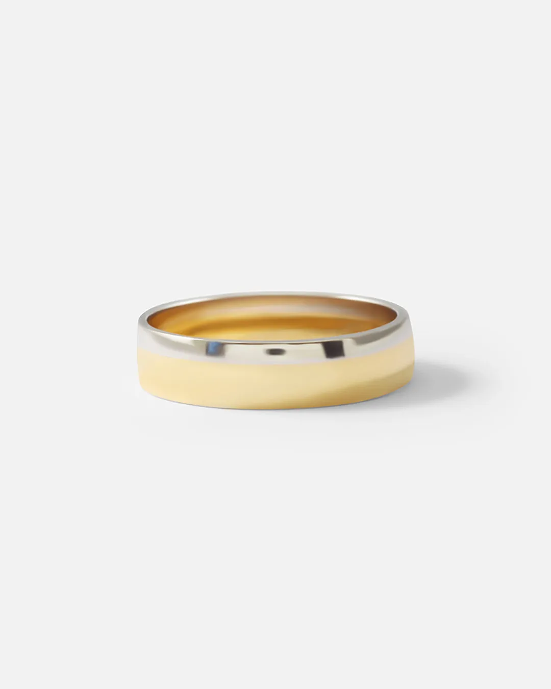 Slight Domed Band / 2-Tone