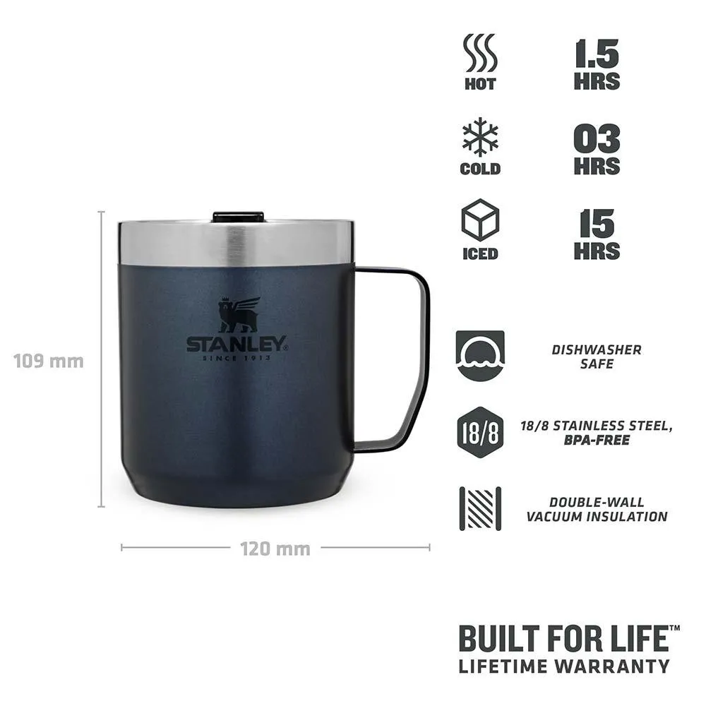 Stanley Classic Mug Kamp Barda Lacivert 0.35 L