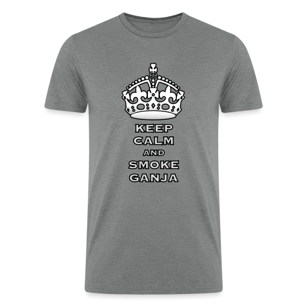 Tranquil High: Keep Calm and Smoke Ganja Tee by iZoot.com