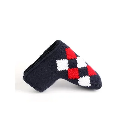 Volf Golf Classic Knit Putter Cover - Navy