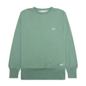 Waffle Crewneck - Aventurine Green