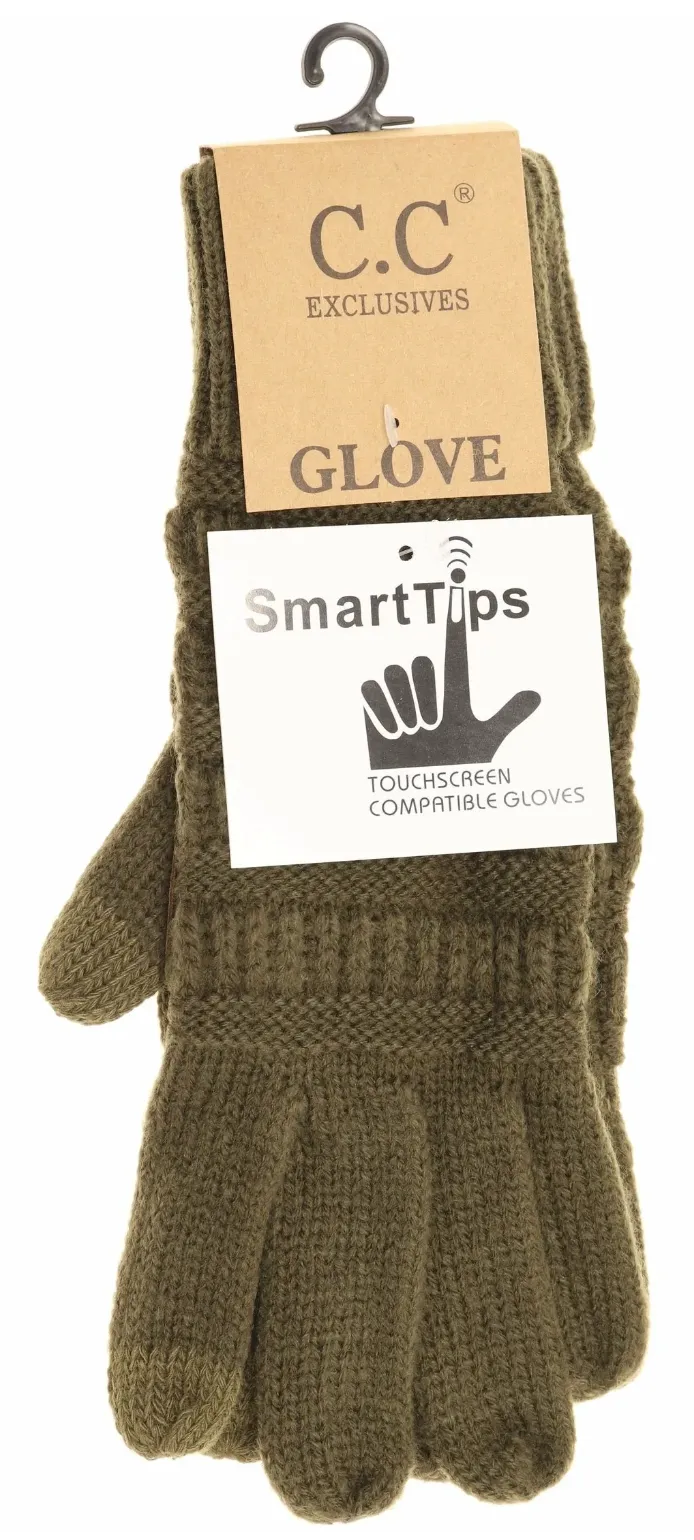 Women's Knit Smart Tip Gloves