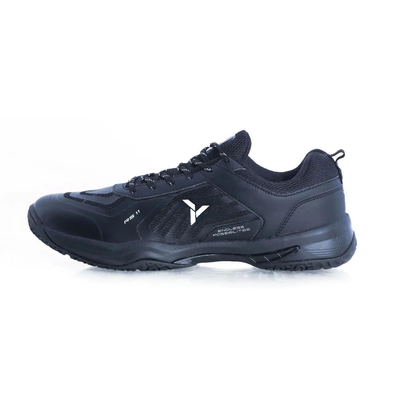 Young RS 11 Badminton Shoe - Black