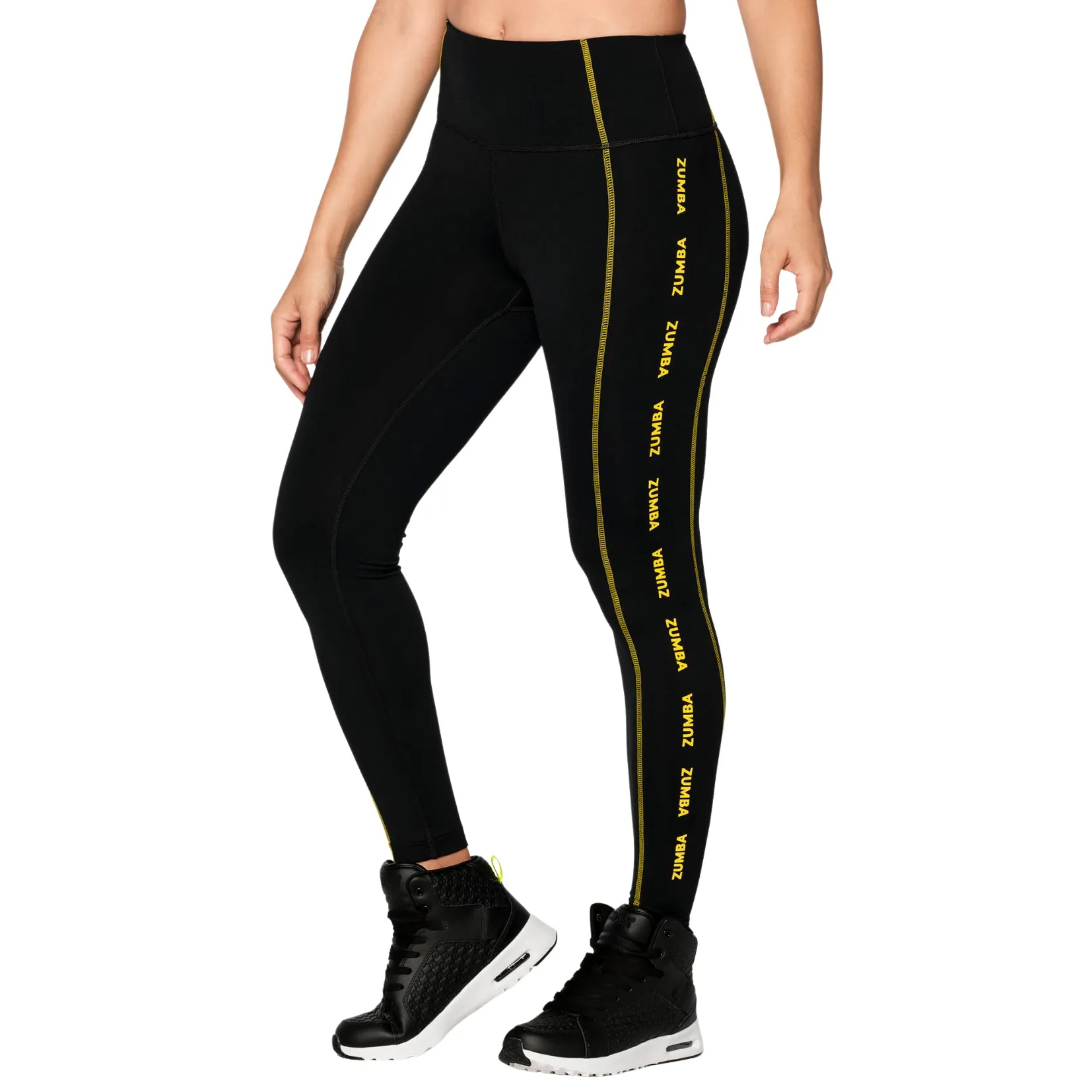 Zumba Bold High Waisted Ankle Leggings (Special Order)